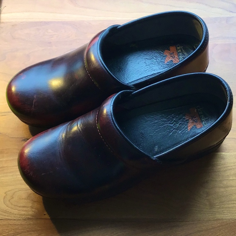 Dansko, redish-brown, size 40